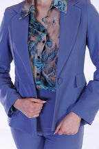 Tailleur pantalone a zampa