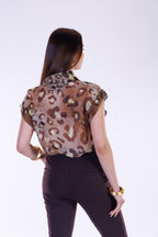 Pantalone con risvolto