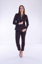 Pantalone con risvolto