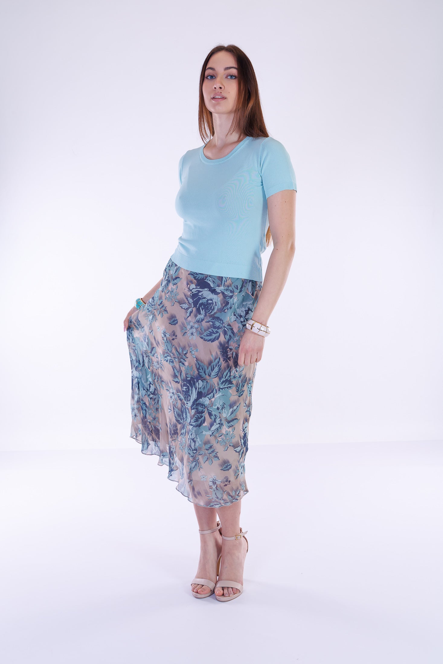 Maglia mezza manica twinset