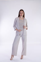 Top paillettes e jersey