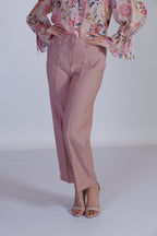 Pantalone cigarette con taschino