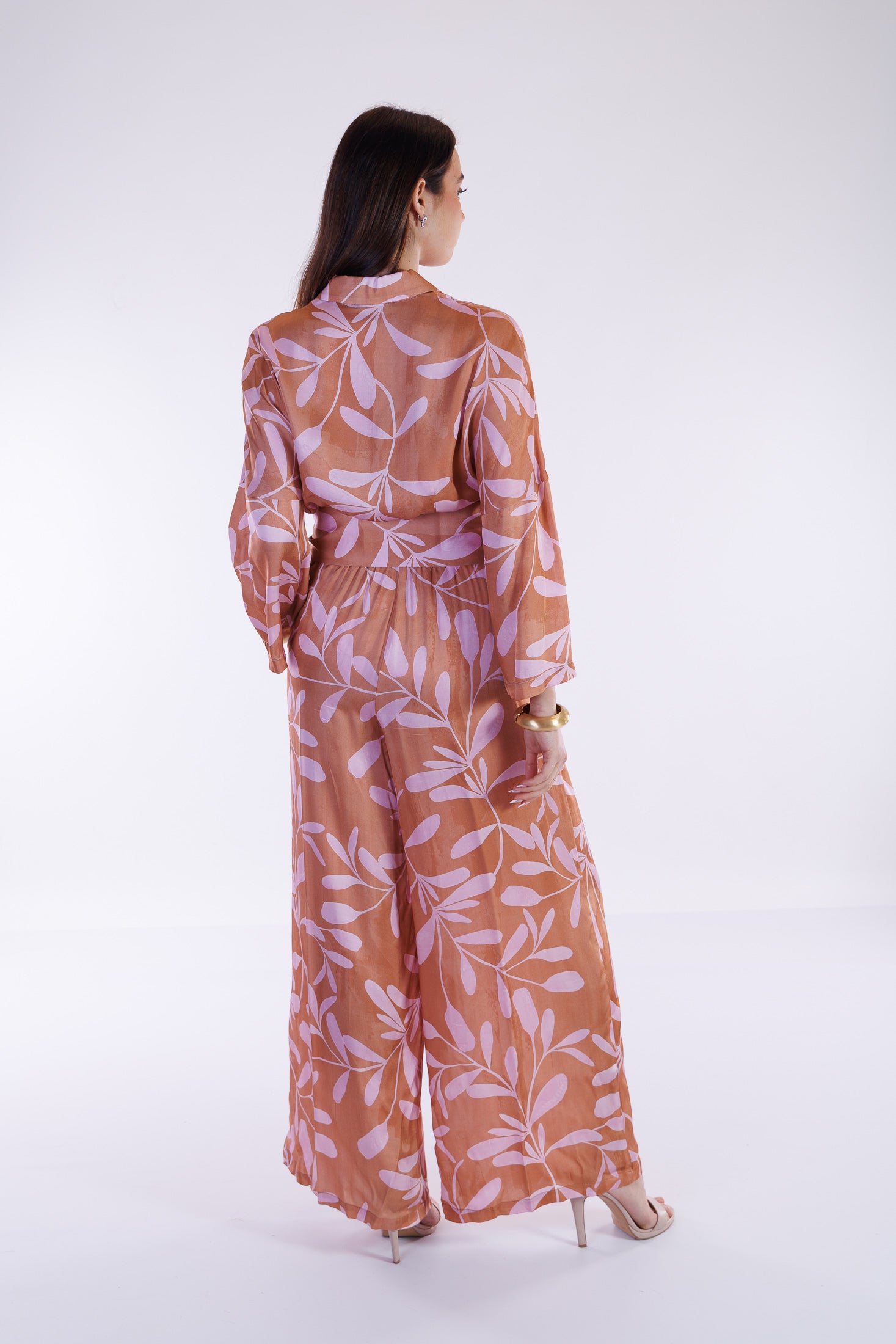 Camicia kimono ramage