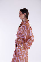 Camicia kimono ramage