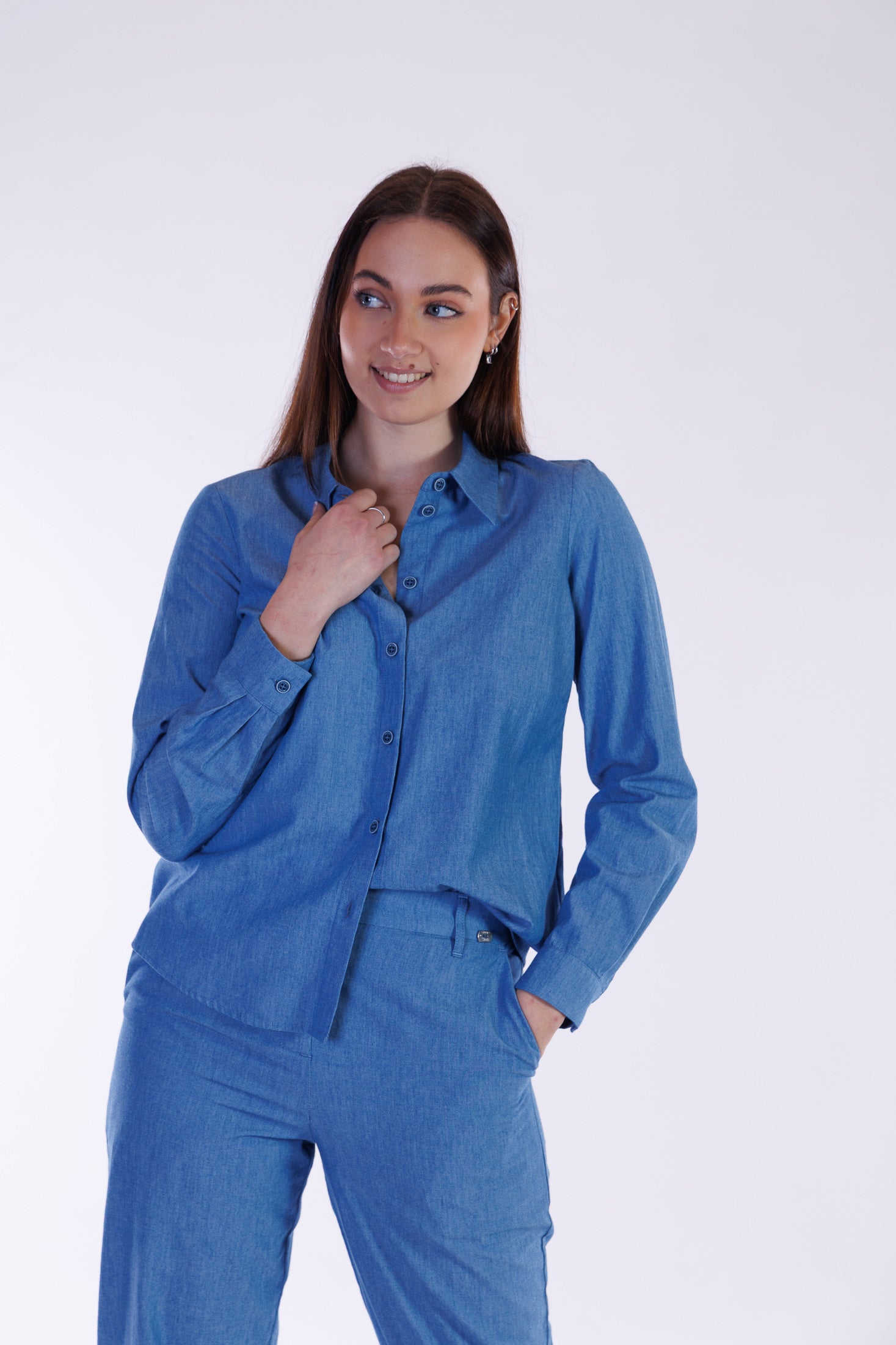 Camicia chambray