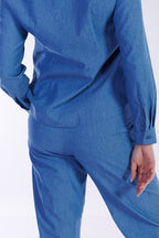 Pantalone chambray