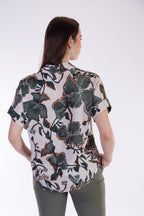 Camicia floreale viscosa