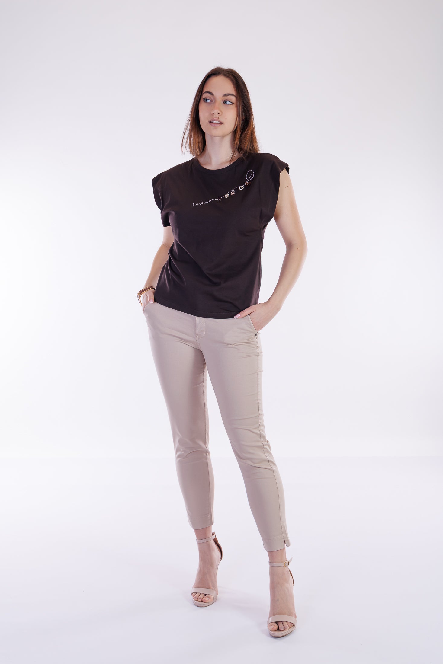 Pantalone chinos cotone