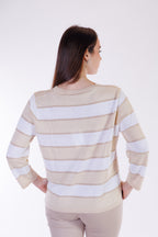 Maglia righe lino