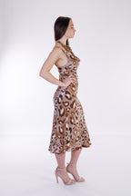 Abito sottoveste con collana