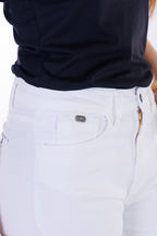 Jeans cropped frangette