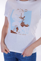 T-shirt stampa colorata