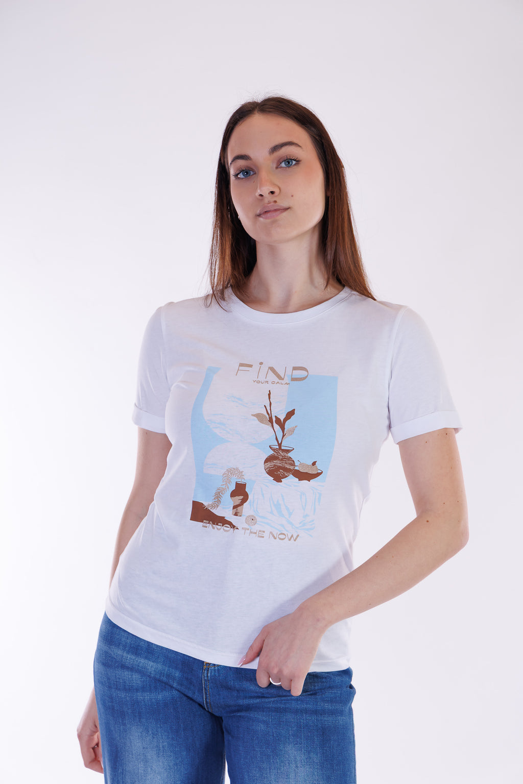 T-shirt stampa colorata