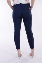 Pantalone viscosa risvolto