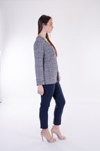 Giacca tweed lunga
