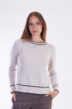 Maglia viscosa bordini