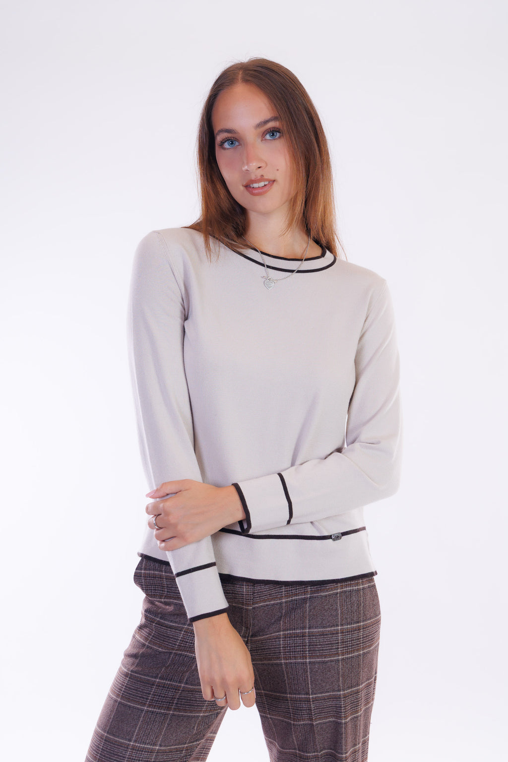 Maglia viscosa bordini