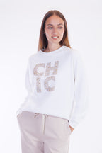 Felpa girocollo CHIC