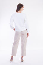 Pantalone coulisse lurex