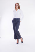 Pantalone ampio risvolto