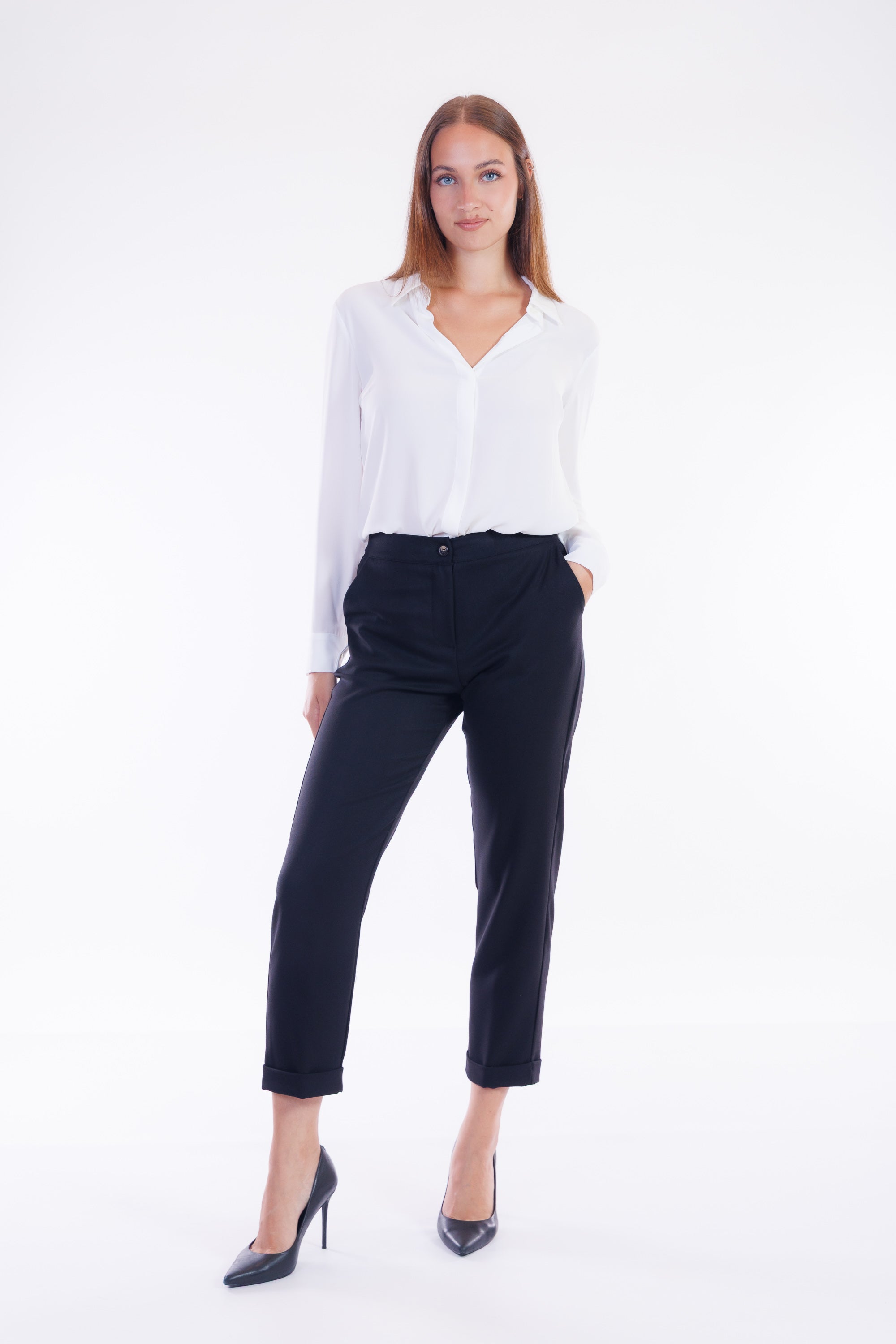 Pantalone chinos drill
