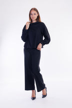 Blusa drill fiocco