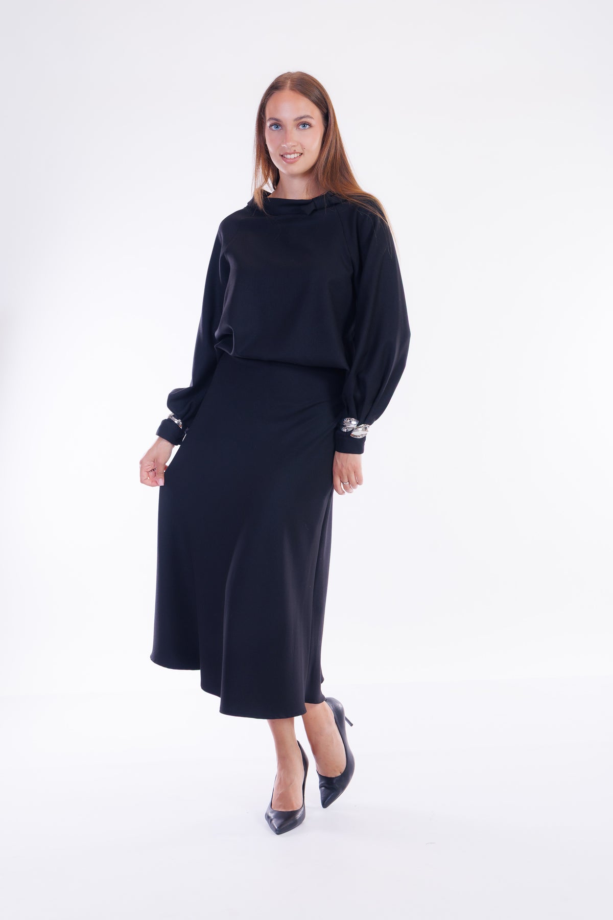 Blusa drill fiocco