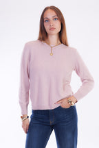 Maglia girocollo lurex