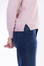 Maglia girocollo lurex