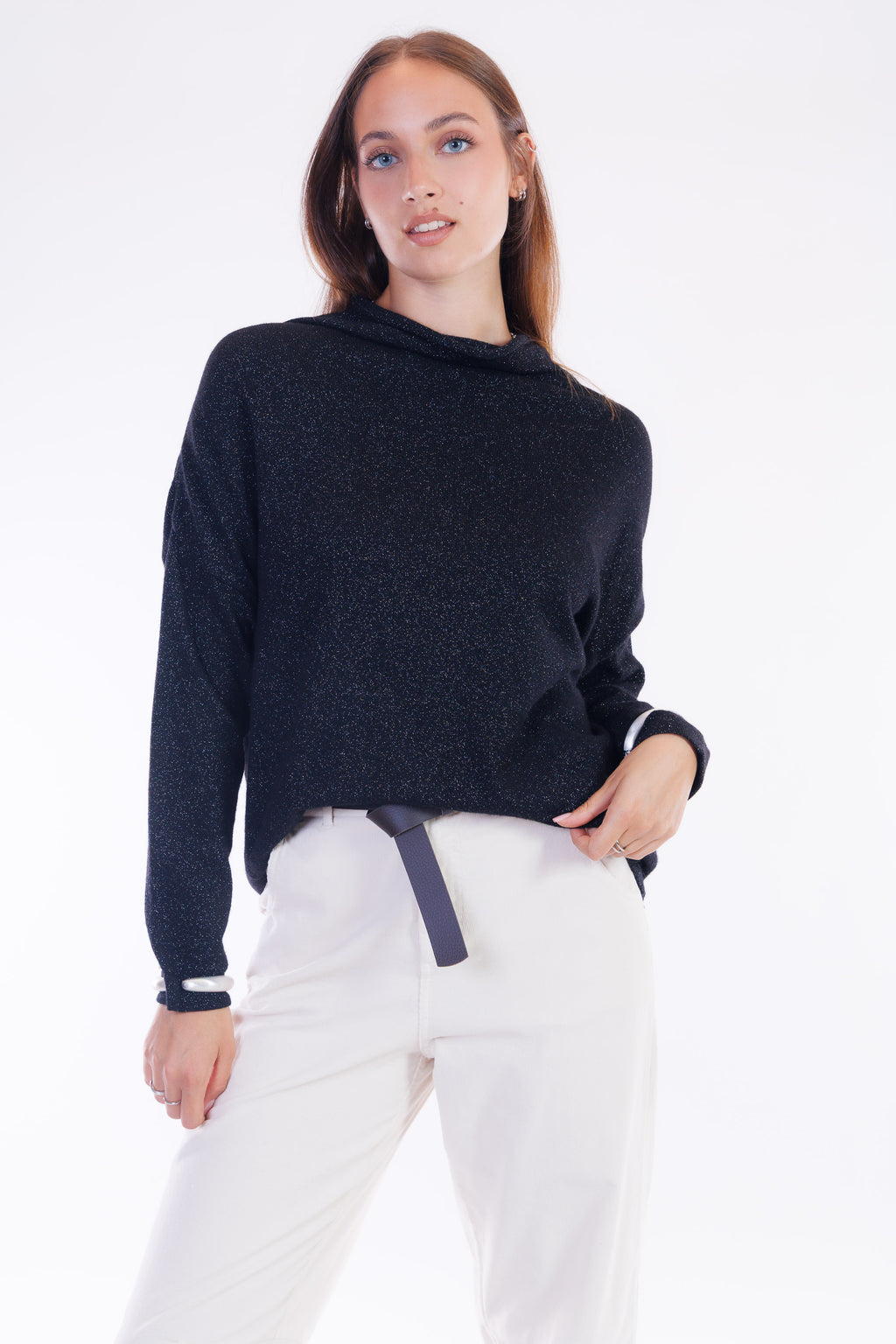 Pantalone balloon velluto