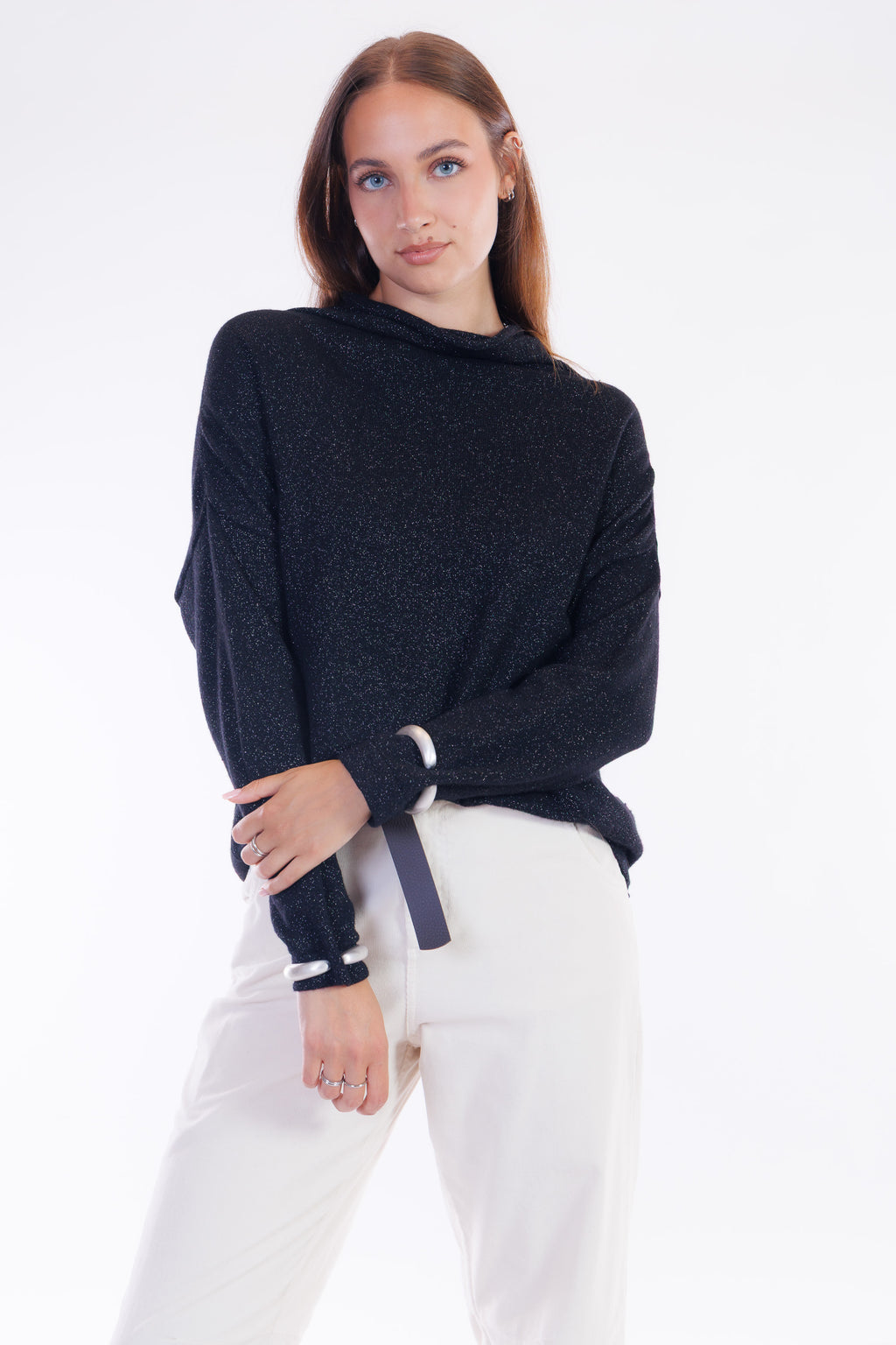 Maglia over lurex