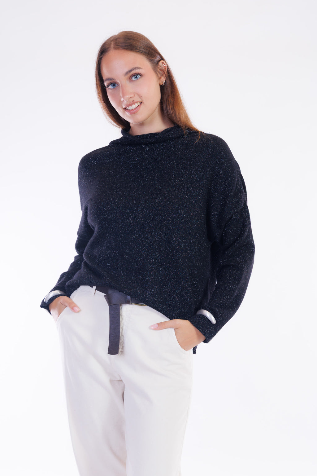 Maglia over lurex