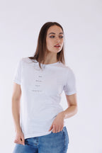 T-shirt "Be real not perfect"