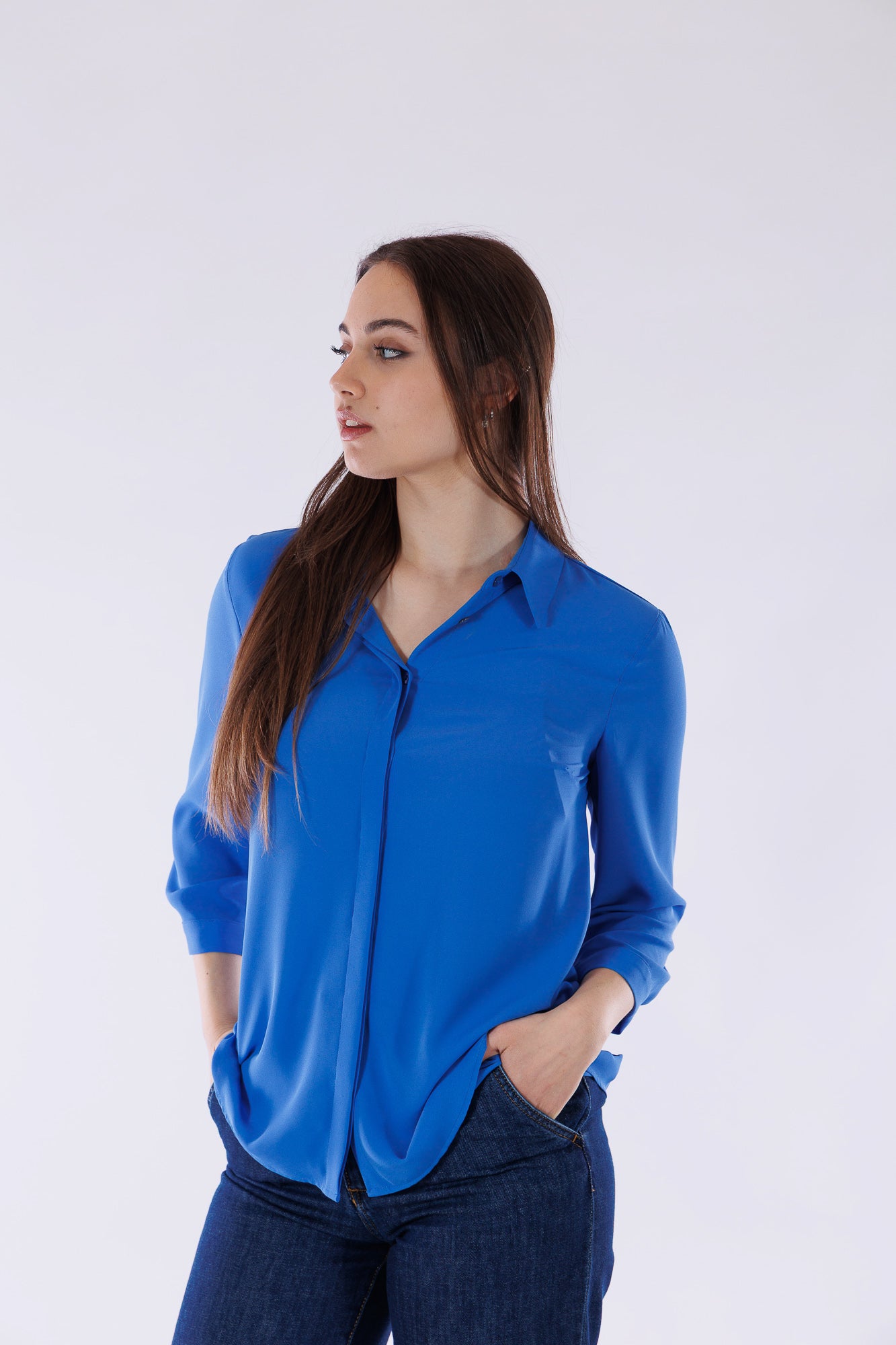 Camicia pes setificato m. 3/4