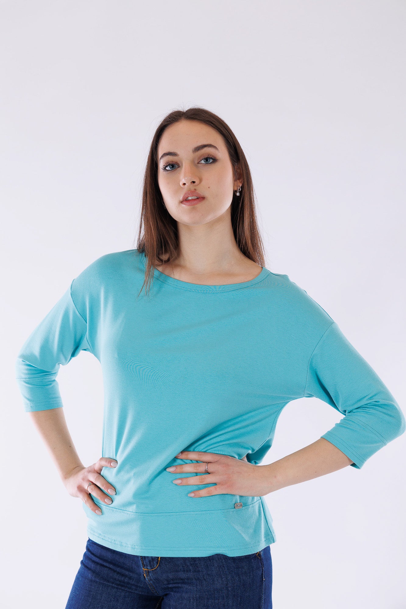 Maglia felpa garzata