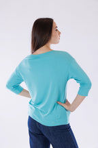 Maglia felpa garzata