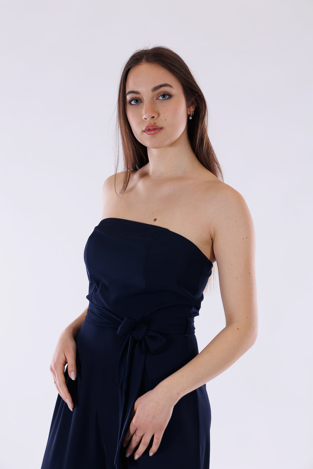 Tuta cady bustier