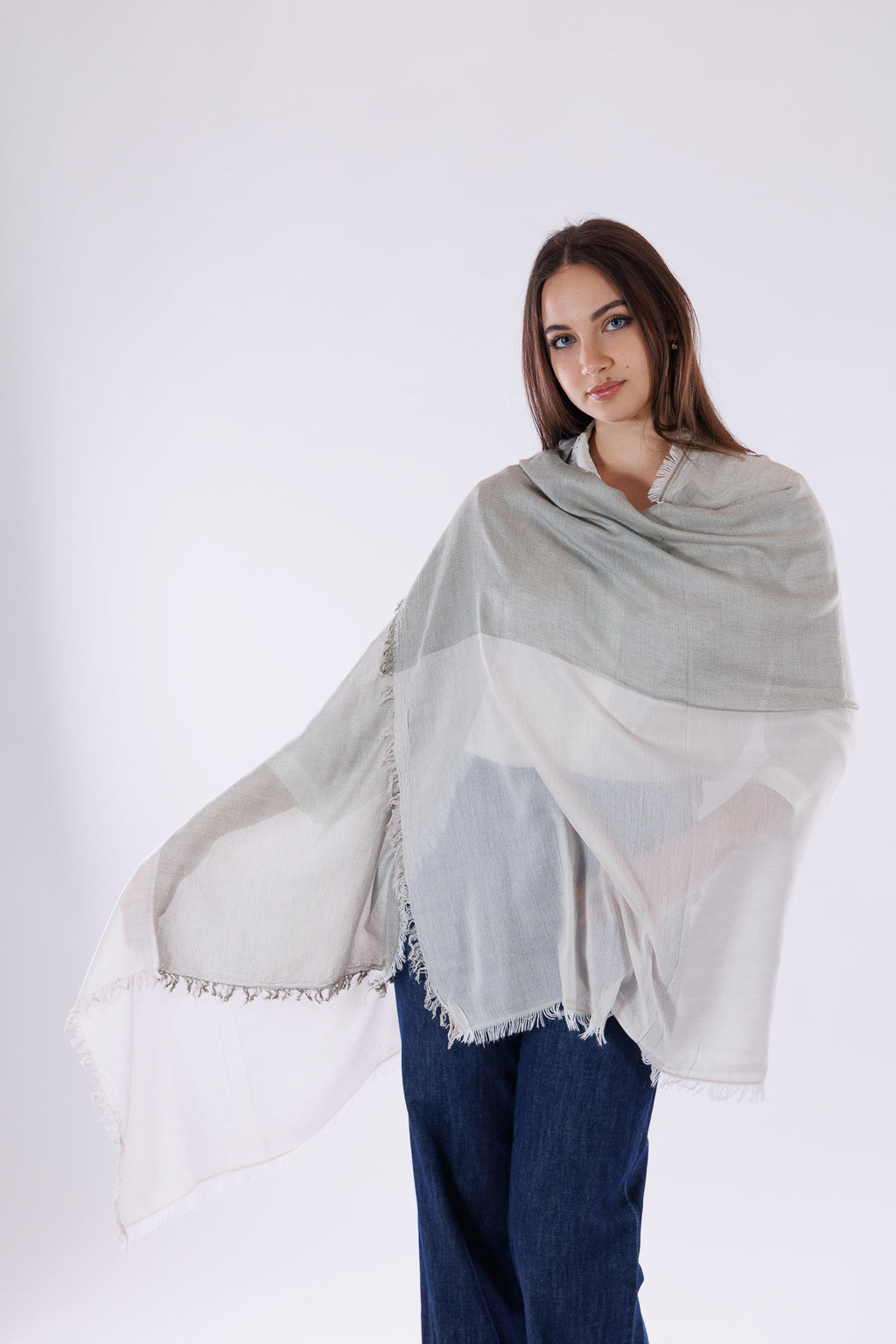 Stola sfumata viscosa