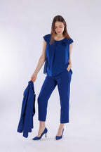 Blusa georgette fiore