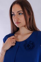 Blusa georgette fiore