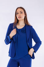 Blusa georgette fiore