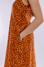 Abito longuette giraffa