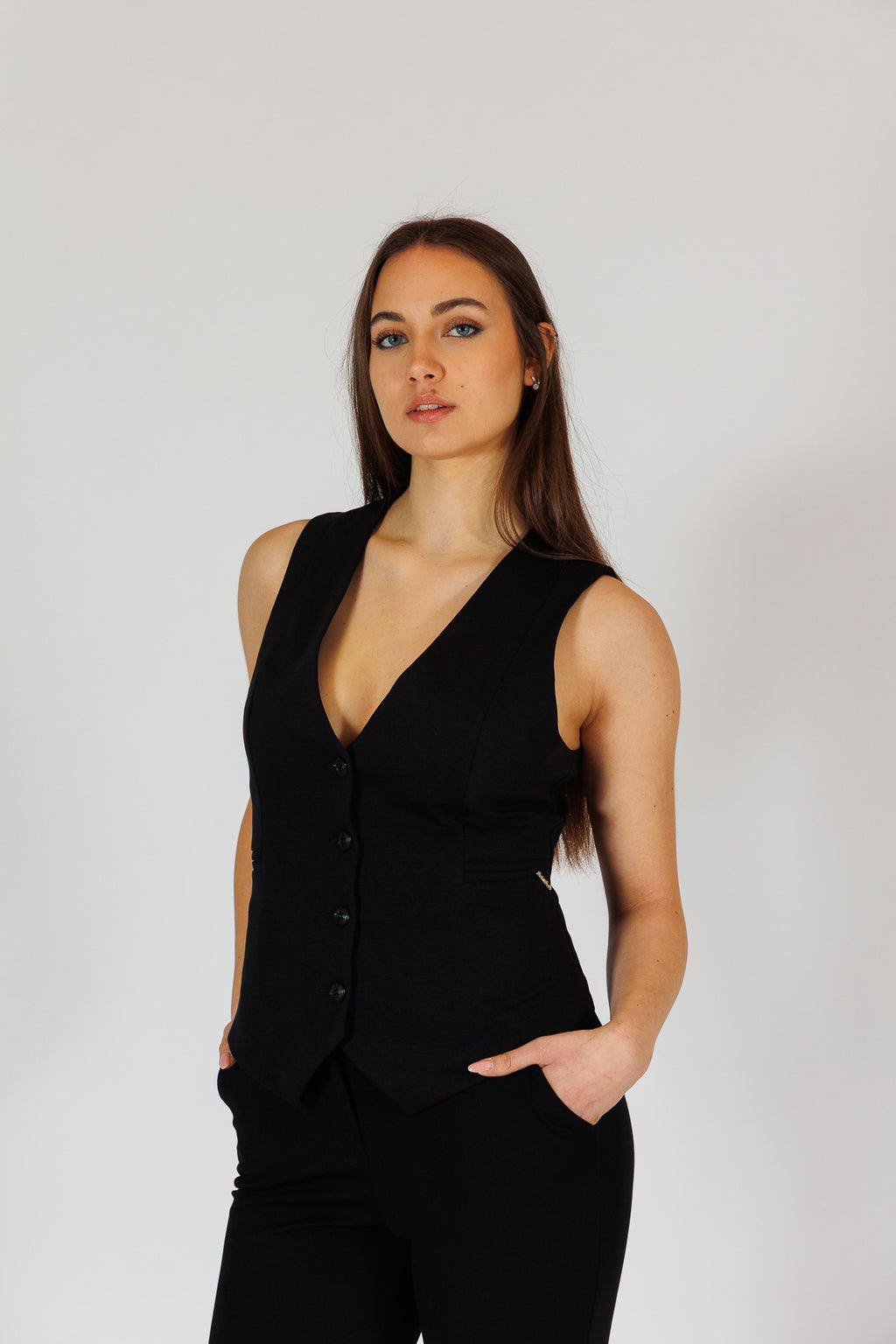 Gilet sfiancato milanino