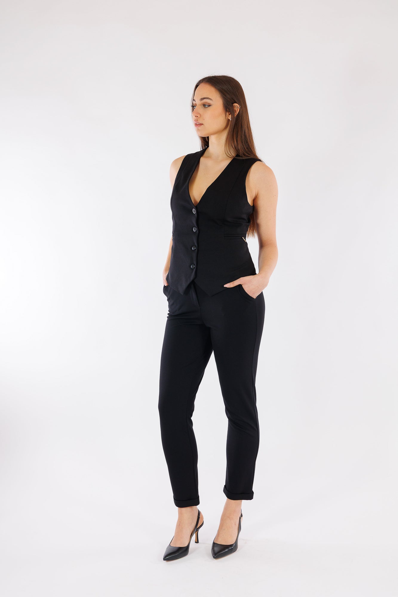 Gilet sfiancato milanino