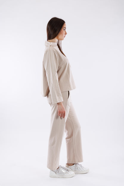 Pantalone ampio in felpa