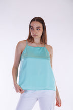Top scollo americana