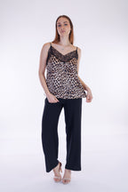Top lingerie animalier