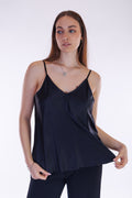 Top sottoveste raso