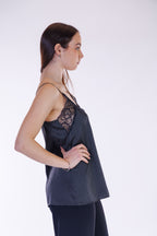 Top lingerie pois