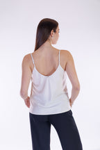 Top sottoveste raso